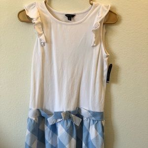 Blue and white nautica dress